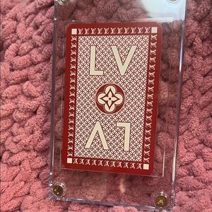 Louis Vuitton Playing Card